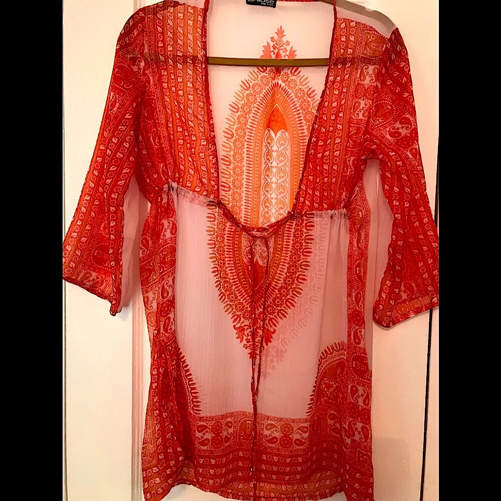 BATHING SUIT  Cover Up Dress